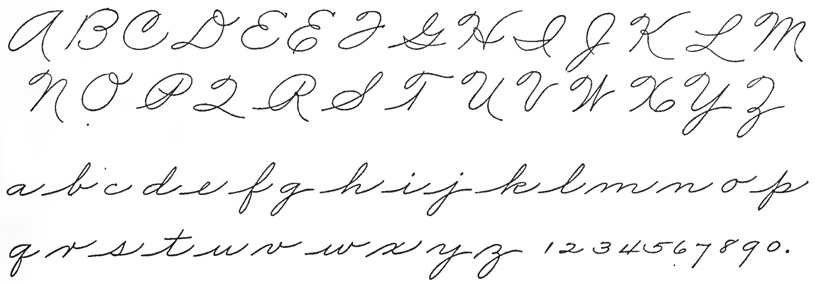 What is your favorite way to write a cursive upper-case 