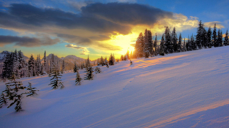 Winter-Sunset
